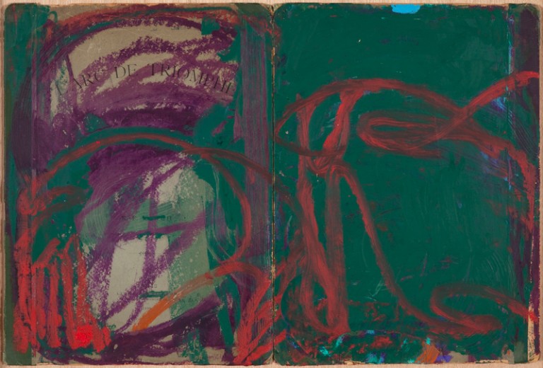 Sb12-18 l´Arc-de-Triomphe-36-x-54-cm-oljepastell-på